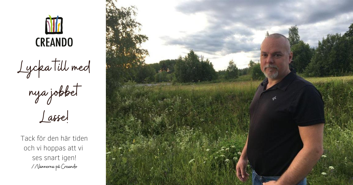 Grattis till nya jobbet Lars!