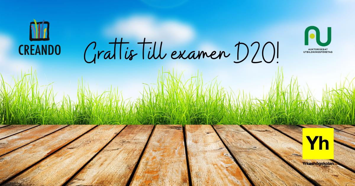 Grattis till examen D20!